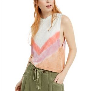 NWT Chevron Tie Dye Ombré Love Tank FP movement